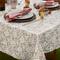 DII® Stone Floral Print Outdoor Tablecloth with Zipper, 60x120